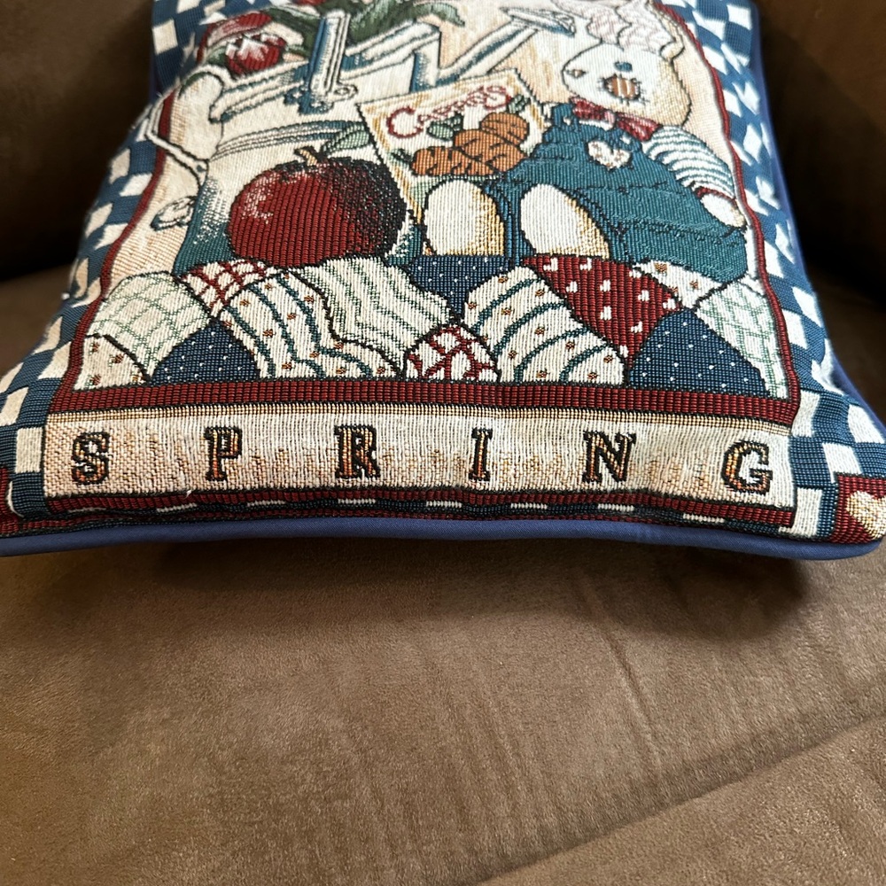 Seasonal Decorative Throw Pillows - 11 by 11 Inches - Picture 8 of 11